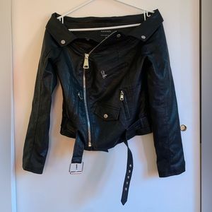 Stylish Faux leather Jacket